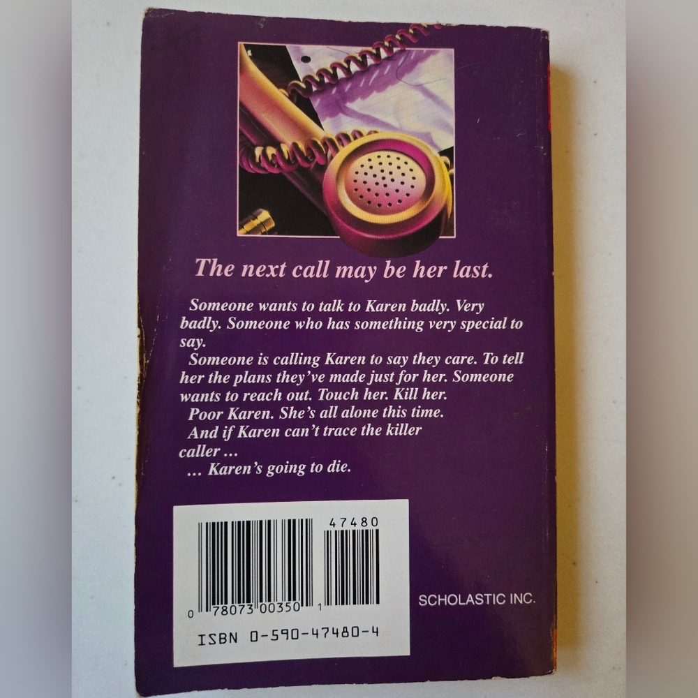 R.L. Stine Vintage Book Bundle โ Call Waiting & The Dead Girlfriend - Picture 4 of 10